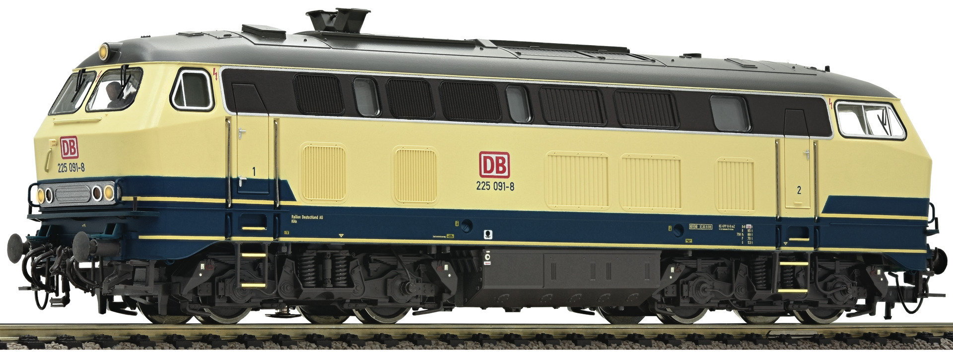 Fleischmann HO Diesellok BR 225 DB AG 394074