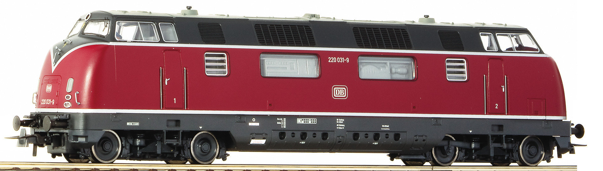 Roco HO  Diesellokomotive 220 036 DB AC~ 58680