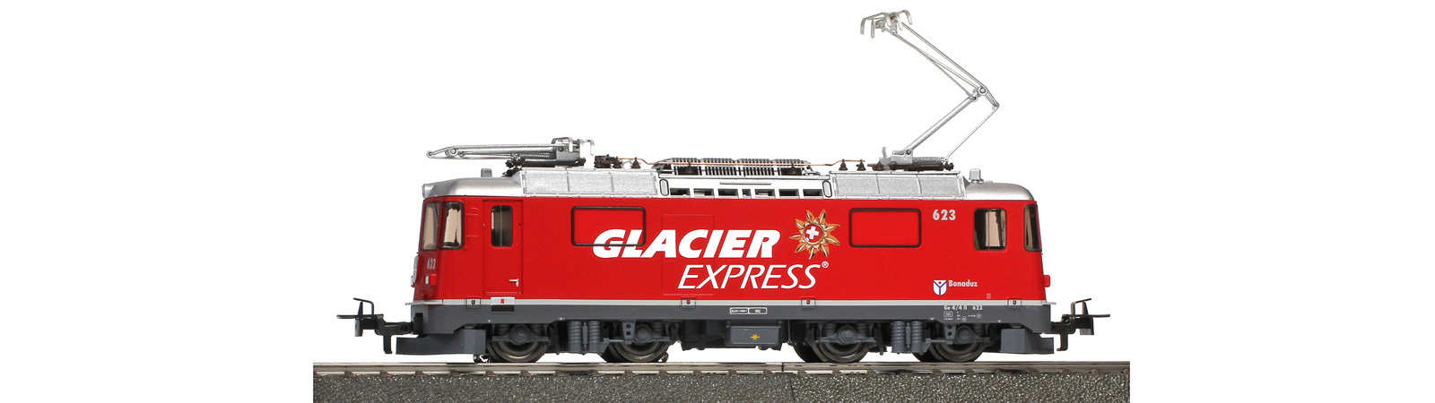 BEMO Lok RhB Ge4/4 II623 "Glacier Express" AC~1458183
