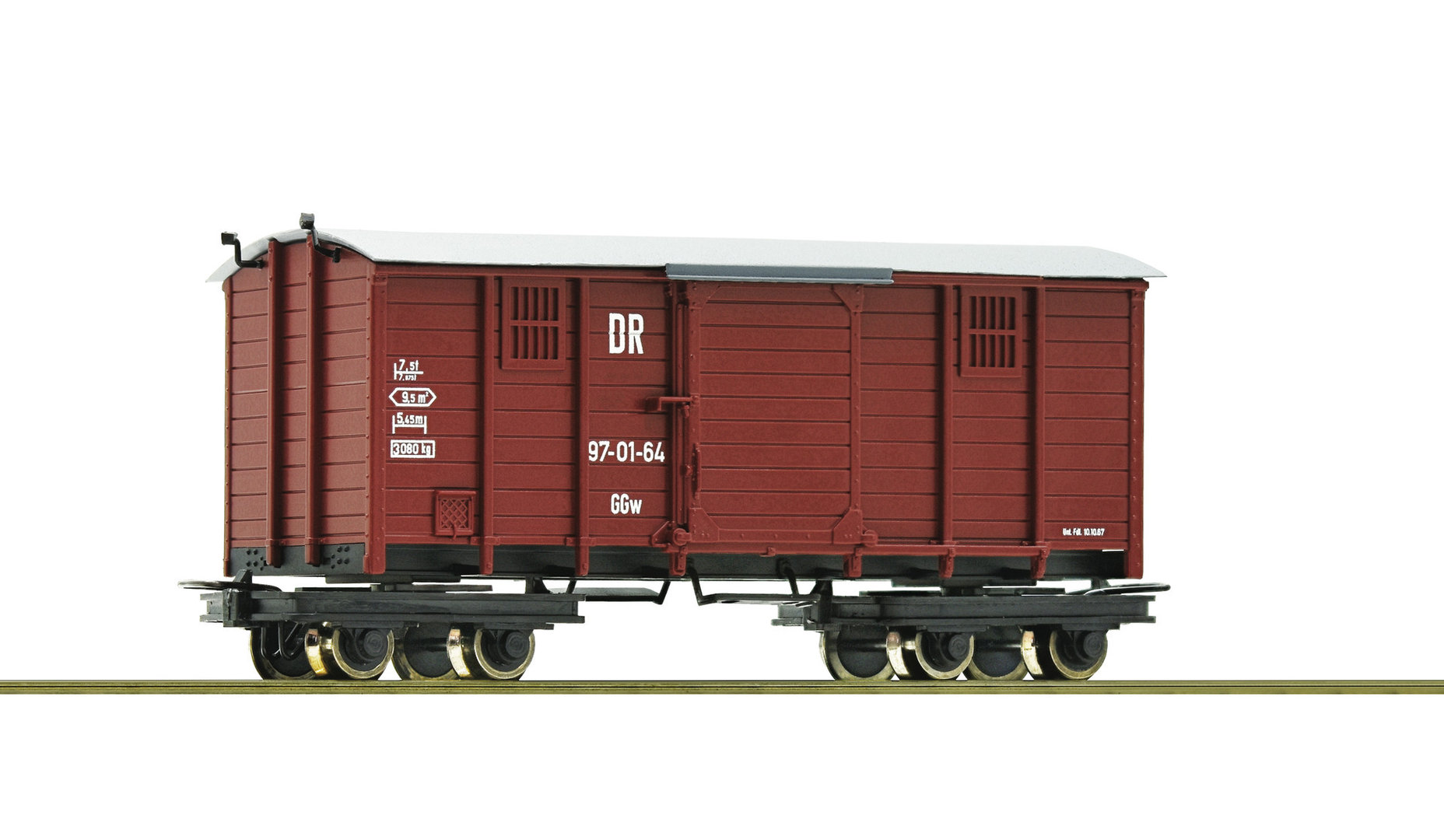 Roco HOe gedeckter Güterwagen DR 34622