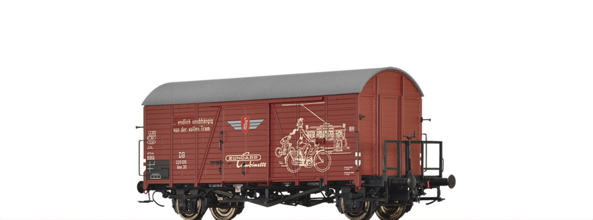 Brawa HO Güterwagen Gms30 DB 47981