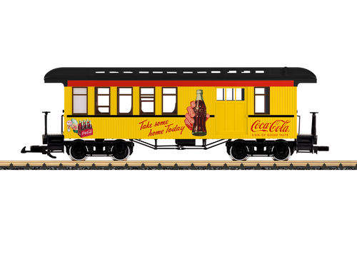LGB Halbgepäckwagen Combine Coca Cola 36818