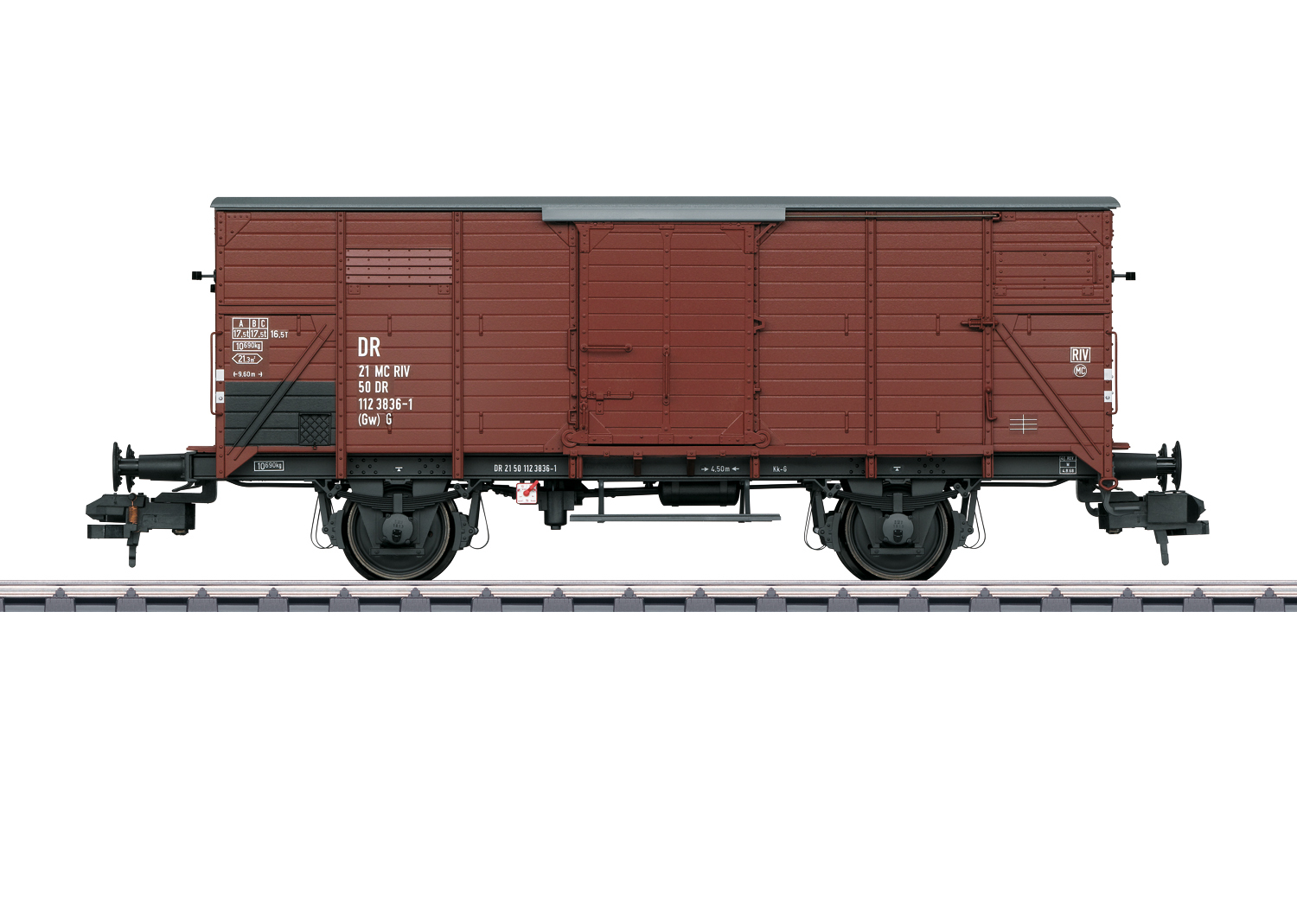 Märklin 1 Ged.Güterwagen Gklm DR 58946