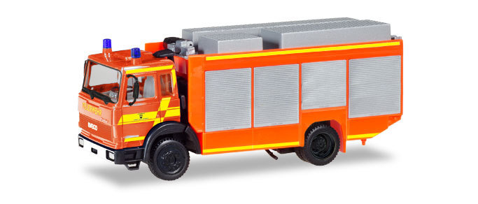 Herpa HO Iveco Magirus Rüstwagen Feuerwehr  093996