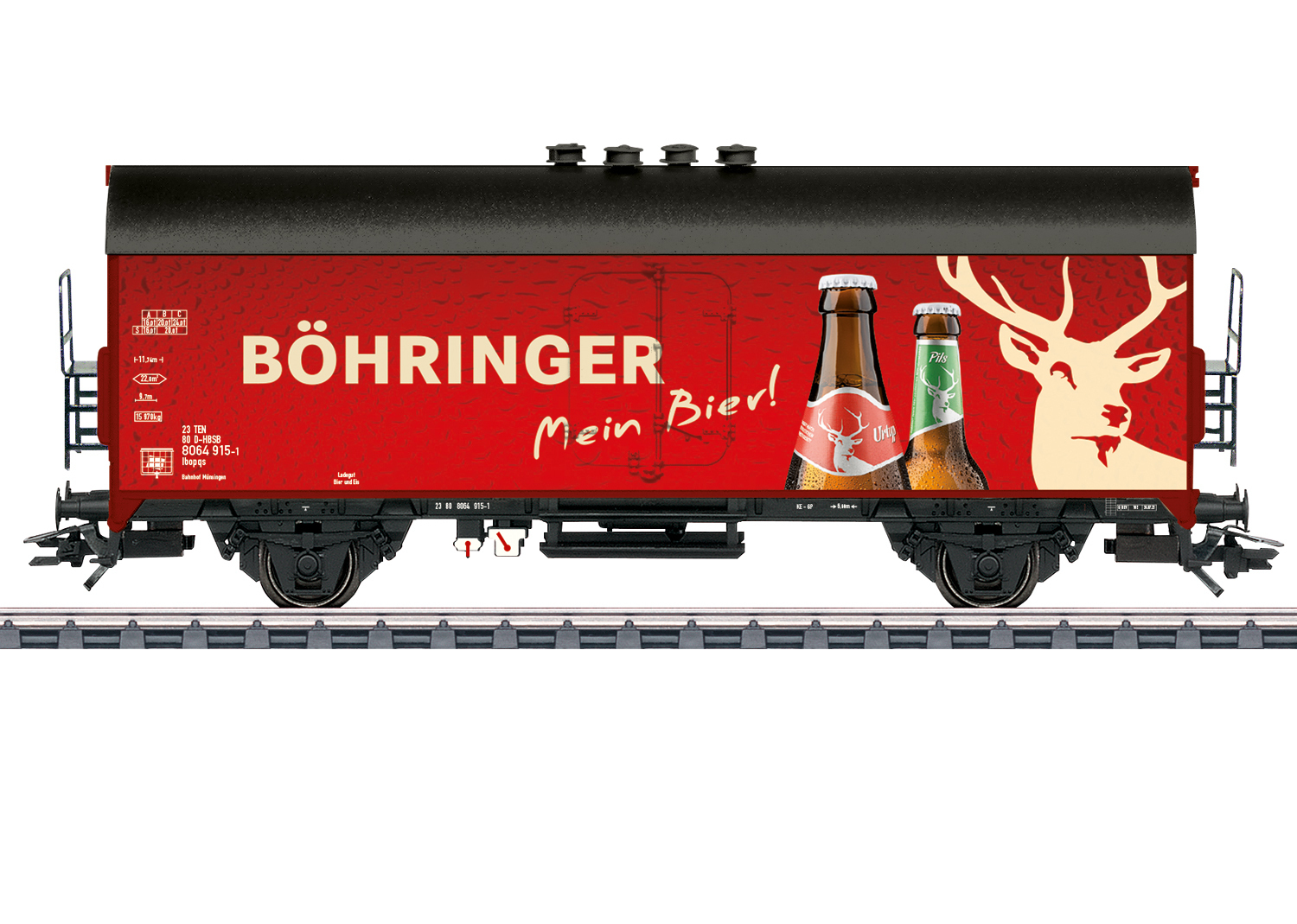Märklin HO Bierkühlwagen Böhringer 45028