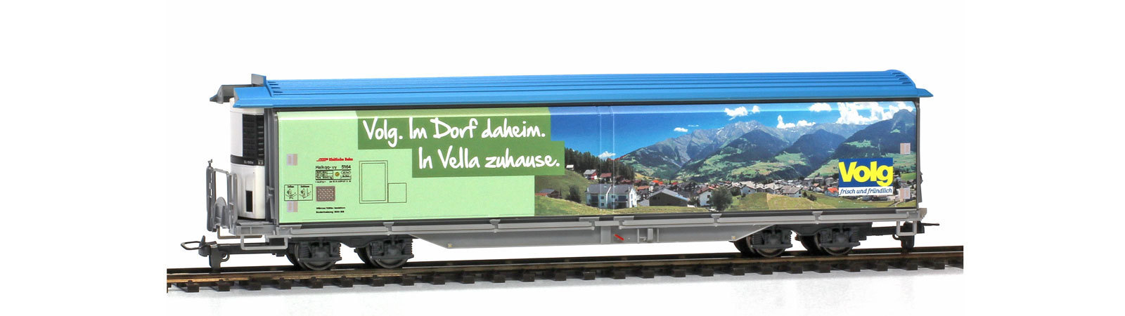 Bemo HO Güterwagen "Volg" Vella 3 L-WS 2588164