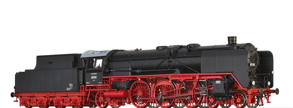 Brawa HO Dampflokomotive BR01 DRG II DC Dig.Extra 40902