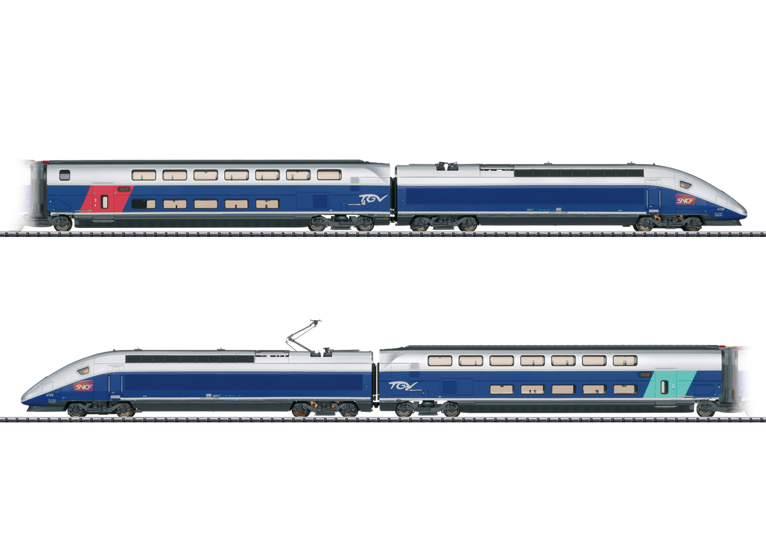 Trix HO TGV Euroduplex T22381